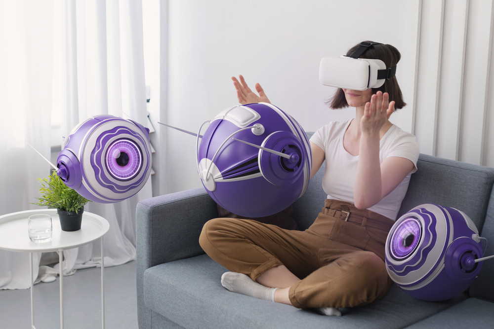 Искусственный интеллект: как он меняет повседневную жизнь? 2 big brother surveillance concept composition