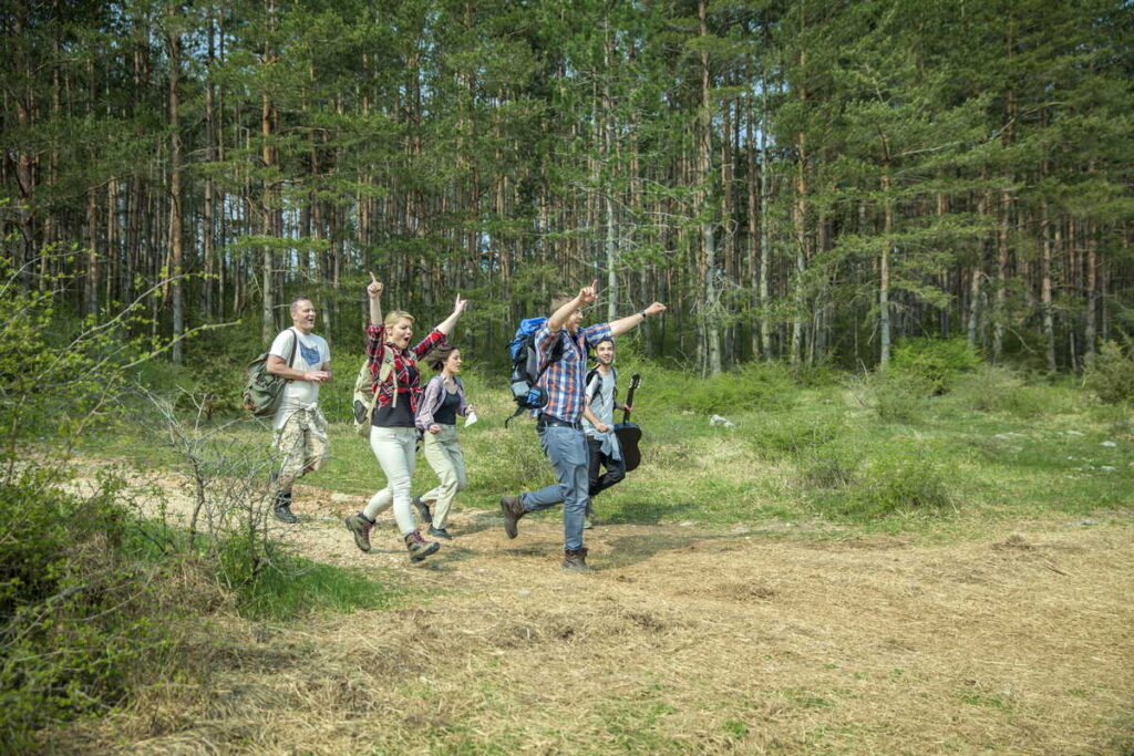 Рекомендации по экскурсиям и активному отдыху 2 group happy young friends having fun nature sunny summer day