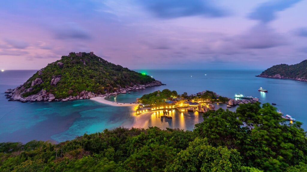 beautiful viewpoint koh nangyuan island surat thani thailand 335224 1097