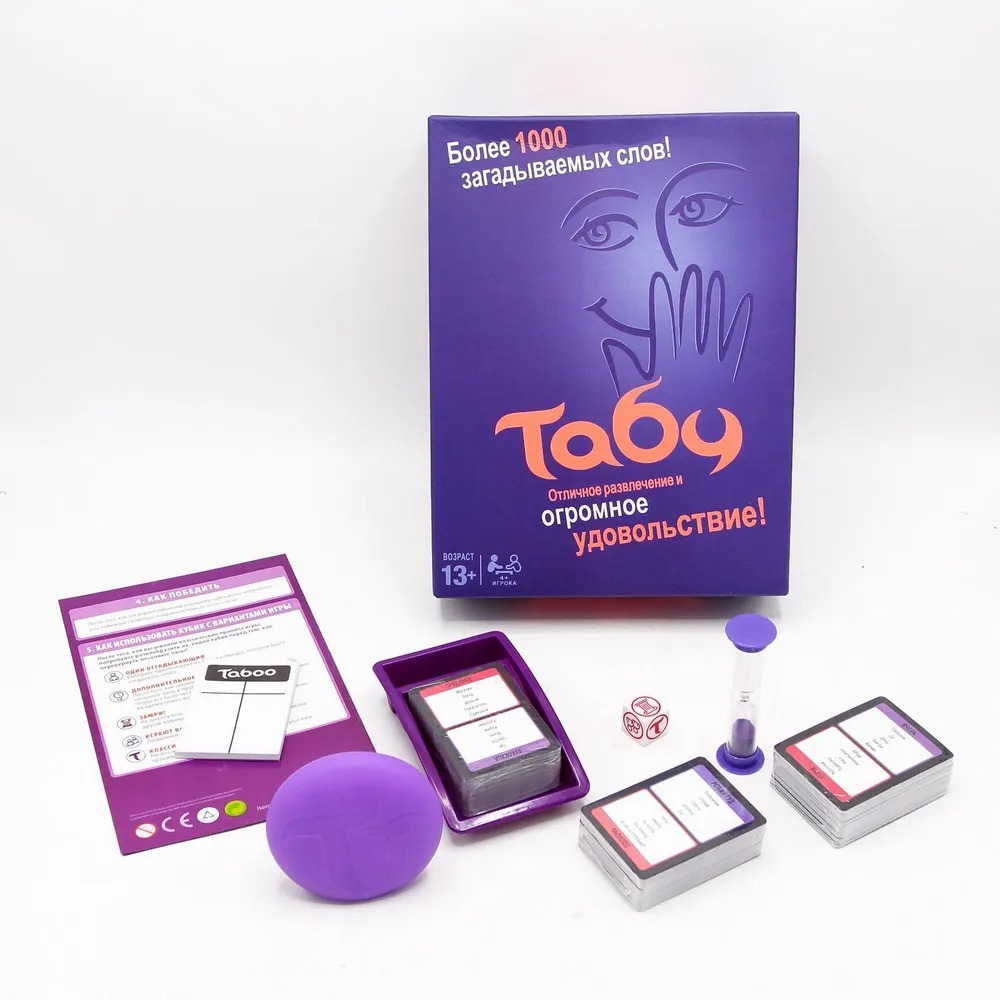 Обзор популярных настольных игр для семейных вечеров 8 tabu
