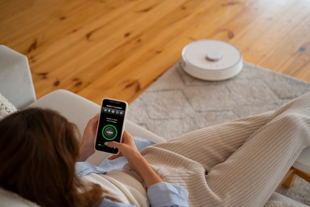 Выбор гаджетов для умного дома: что стоит купить 2 robotic wireless vacuum cleaner control by smartphone app