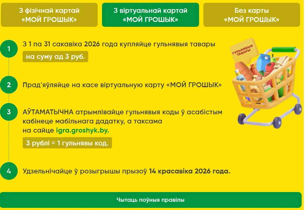 Рекламная игра Грошык «Шчаслiвы кошык» 1 groshyk3