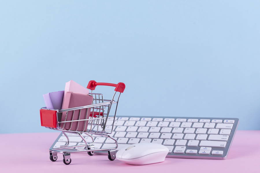 front view cyber monday composition 1